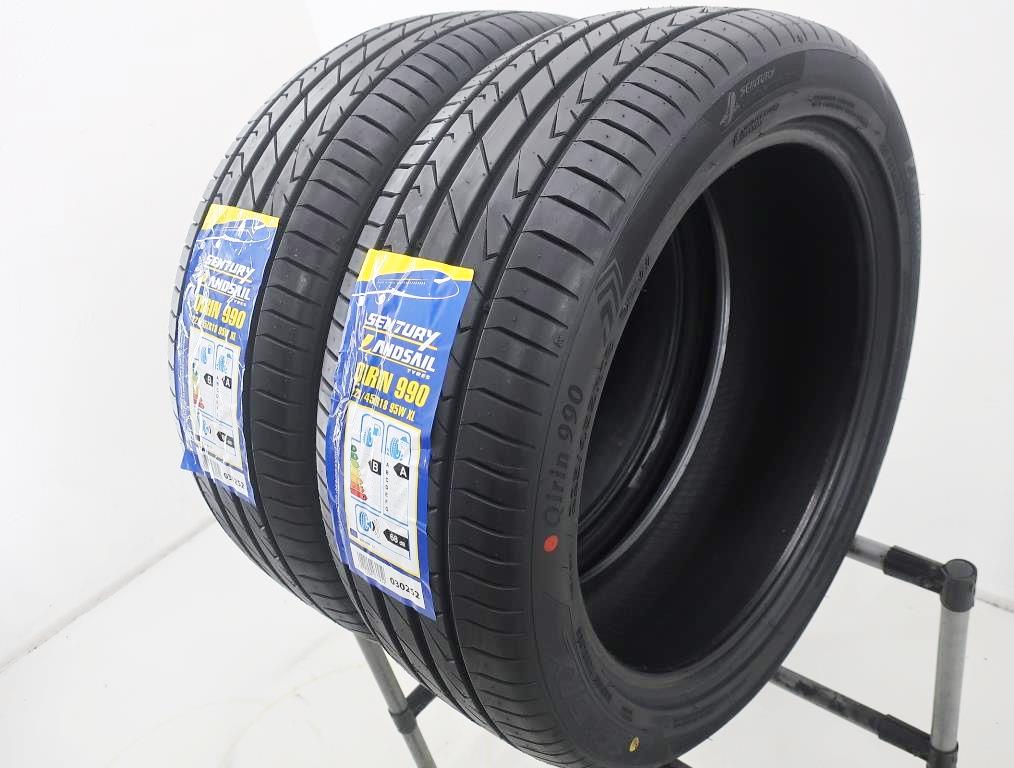 Vorschau: 2 x Neureifen Sommerreifen Landsail Qirin 990 S225/45R18 95W B, A, 69dB XL