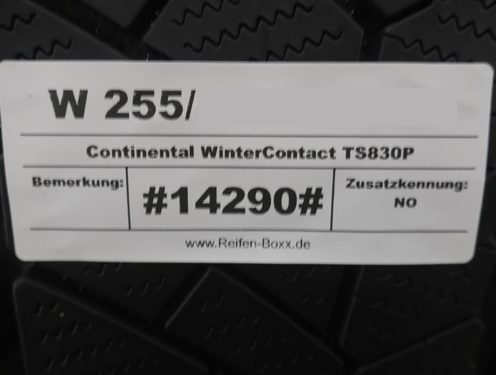 2 x Gebrauchtreifen Winterreifen Continental WinterContact TS830P W255/55R18 105V NO