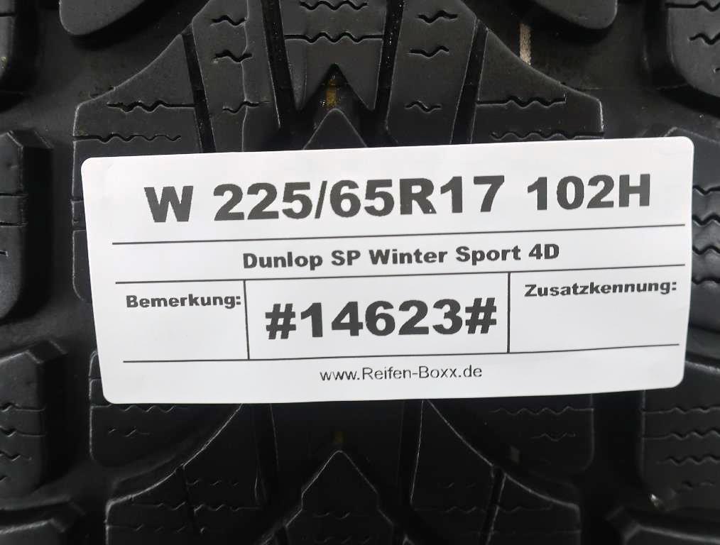2 x Gebrauchtreifen Winterreifen Dunlop SP Winter Sport 4D W225/65R17 102H