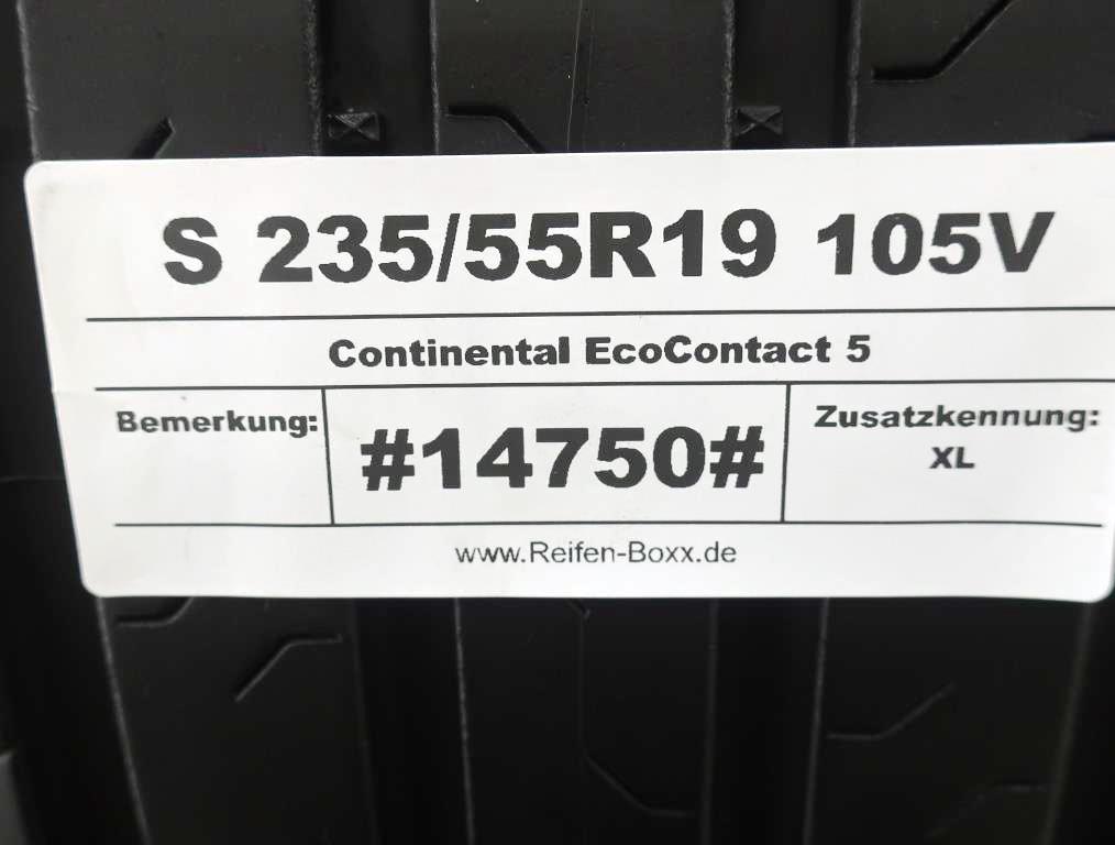 2 x Gebrauchtreifen Sommerreifen Continental EcoContact 5 S235/55R19 105V XL