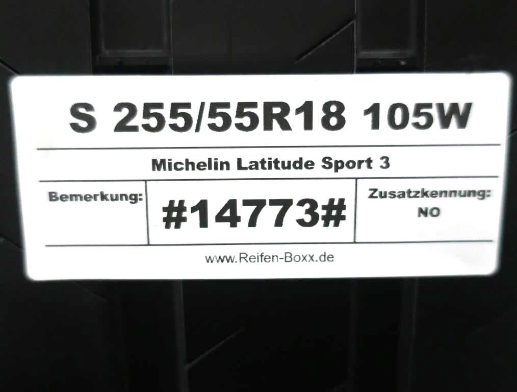 2 x Gebrauchtreifen Sommerreifen Michelin Latitude Sport 3 S255/55R18 105W NO