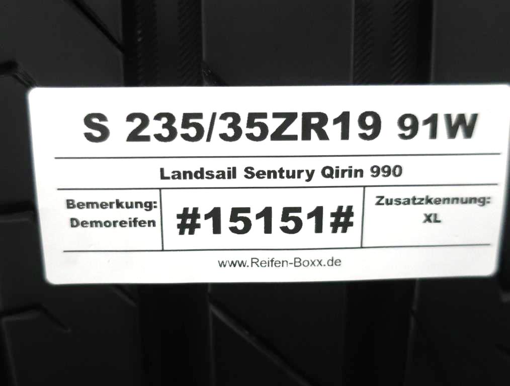 Vorschau: 2 x NEUW. Sommerreifen Landsail Sentury Qirin 990 S235/35R19 91W XL