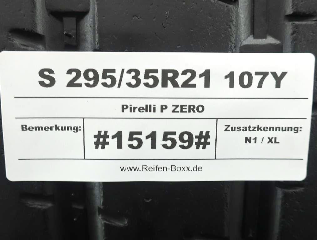 2 x Gebrauchtreifen Sommerreifen Pirelli P ZERO S295/35R21 107Y N1 / XL