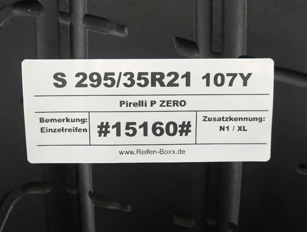 1 x Gebrauchtreifen Sommerreifen Pirelli P ZERO S295/35R21 107Y N1 / XL