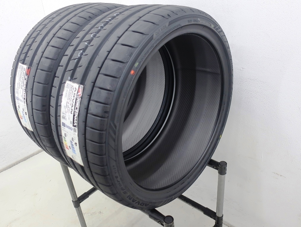 Vorschau: 2 x Neureifen Sommerreifen Yokohama Advan Sport V107 S265/30R20 94Y D, A, 73dB XL