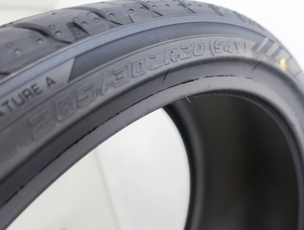 Vorschau: 2 x Neureifen Sommerreifen Yokohama Advan Sport V107 S265/30R20 94Y D, A, 73dB XL