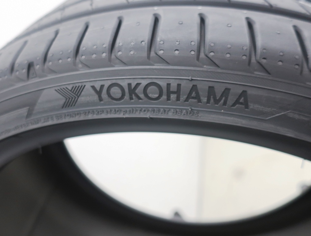 Vorschau: 2 x Neureifen Sommerreifen Yokohama Advan Sport V107 S265/30R20 94Y D, A, 73dB XL