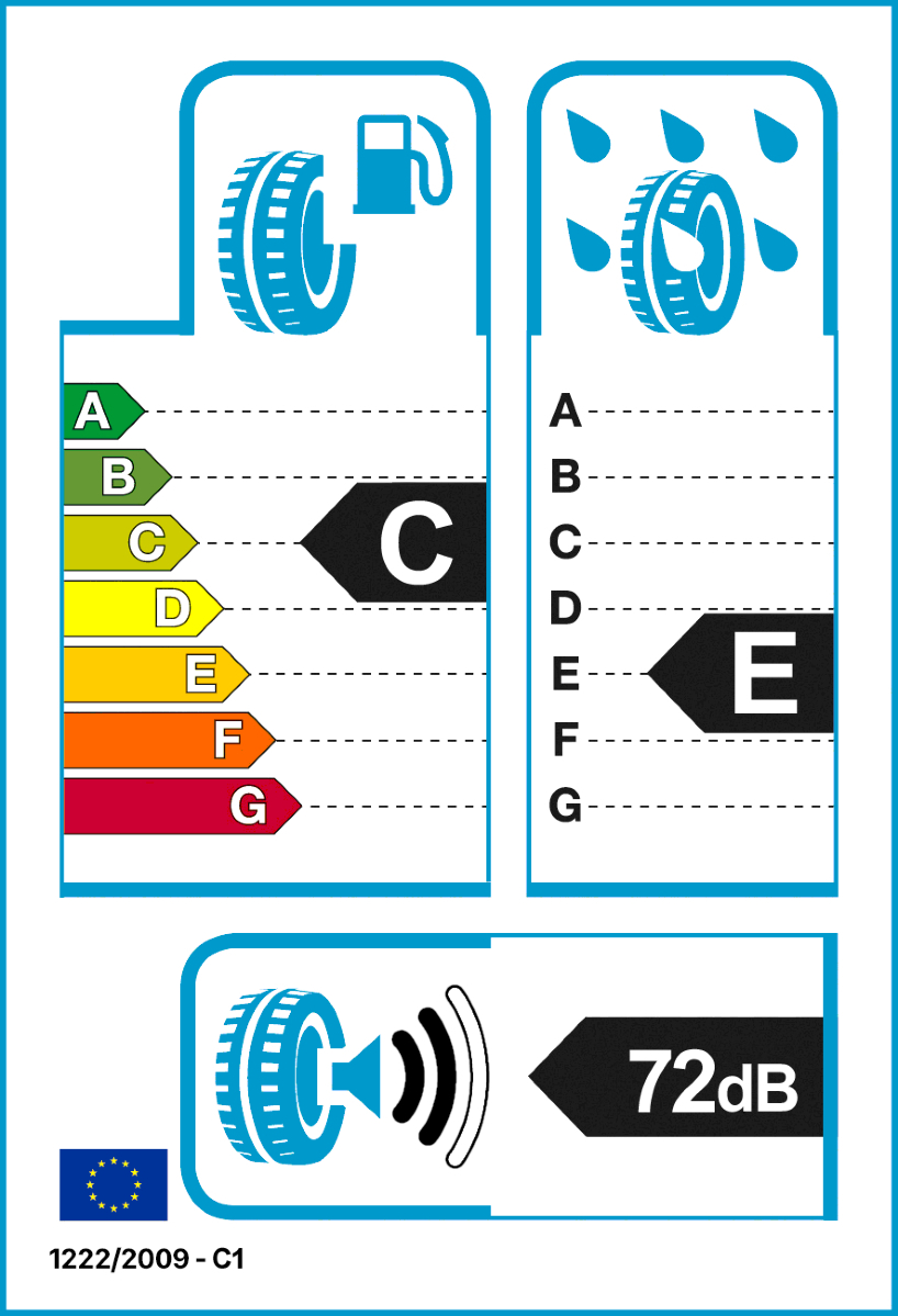 Vorschau: 2 x Neureifen Winterreifen Tracmax S210 W245/45R18 100V C, E, 72dB XL