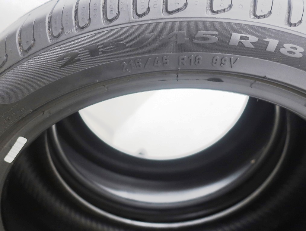 Vorschau: 2 x Gebrauchtreifen Sommerreifen Pirelli Cinturato P7 S215/45R18 89V