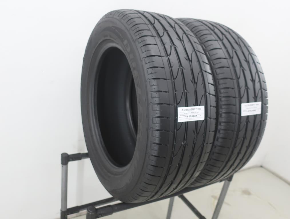 Vorschau: 2 x Gebrauchtreifen Sommerreifen Bridgestone Dueler H/P Sport S235/55R17 99V AO