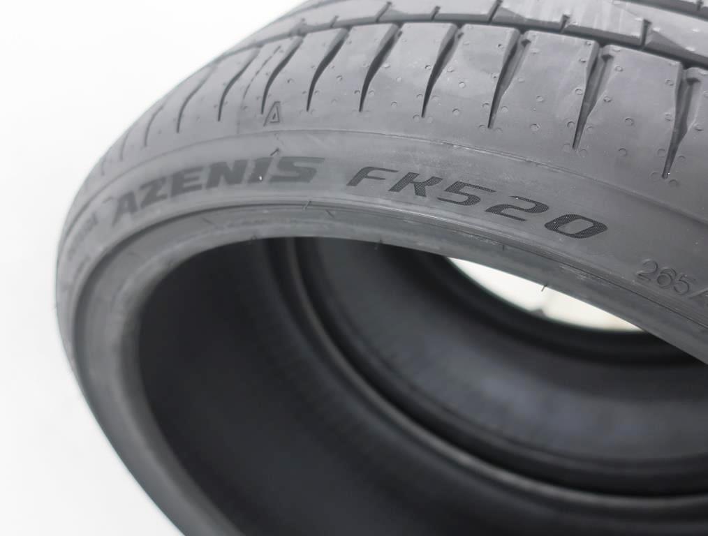 Vorschau: 2 x Neureifen Sommerreifen Falken Azenis FK520 S265/30R20 (94Y) C, A, 70dB XL / ZR / MFS