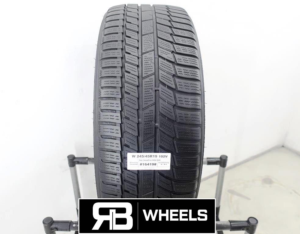 1 x Gebrauchtreifen Winterreifen Toyo SnowProx S954 SUV W245/45R19 102V   XL / M+S