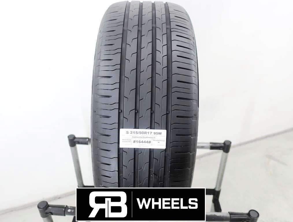 1 x Gebrauchtreifen Sommerreifen Continental EcoContact 6 S215/50R17 95W   XL