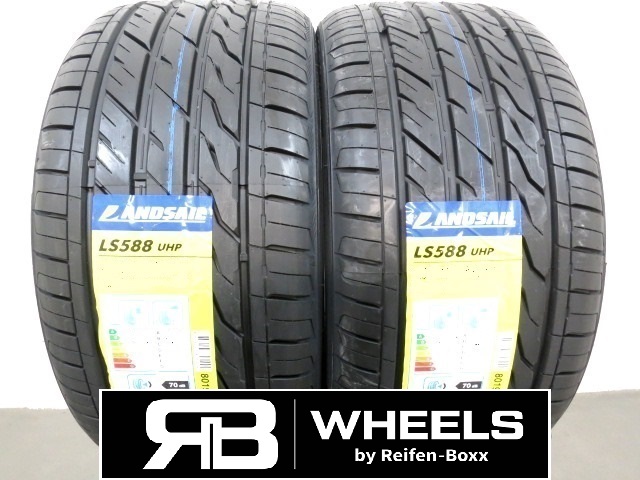 Vorschau: 2 x Neureifen Sommerreifen Landsail LS588 UHP S265/35R18 97W C, C, 70dB XL/ZR