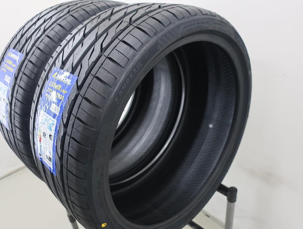 Vorschau: 2 x Neureifen Sommerreifen Landsail LS588 UHP / Rapiddragon S275/30R20 97W C, B, 70dB XL / ZR